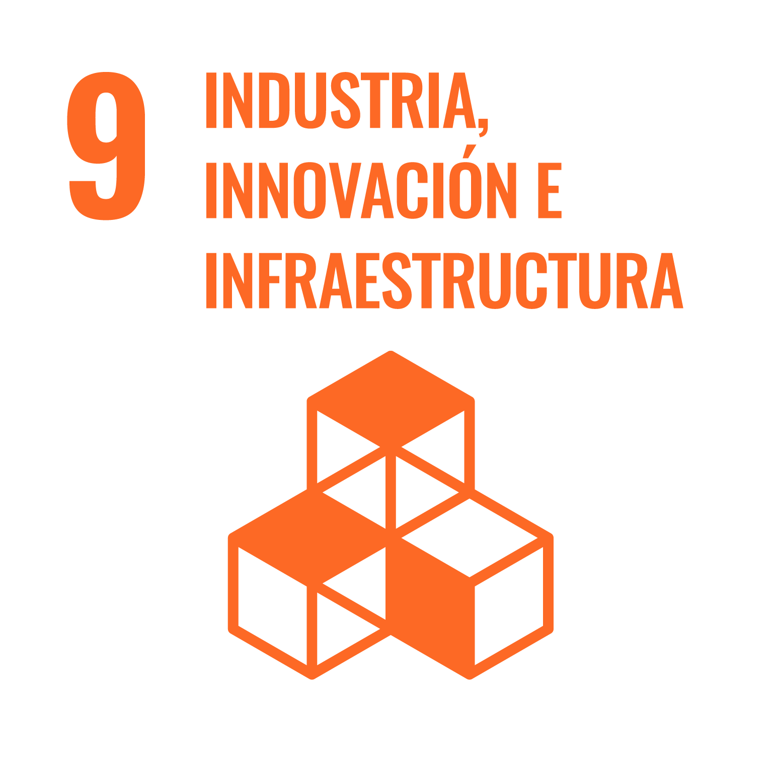 Objetivo 9: Construir infraestructuras resilientes, promover la industrialización sostenible y fomentar la innovación